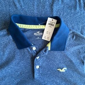 Hollister Polo Blue XL super soft